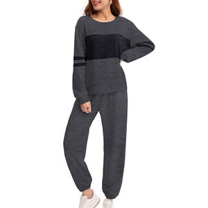 Ensemble de sweats à capuche et pantalons de survêtement en coton de haute qualité pour femmes personnalisable 2 pièces Style décontracté ensembles de survêtements pour femmes - Product Image 6