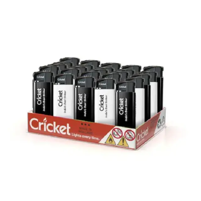 Original Colored Disposable/Refillable Cricket Lighter Lighter with Wholesale Price