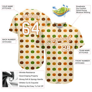 Maillot de baseball sur mesure OEM Design respirant avec impression numérique par sublimation et logo personnalisé - Product Image 3