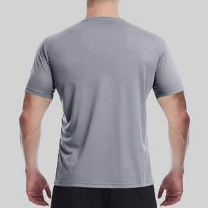 <b>Mens</b> Polyester/Cotton Solid Knitted Summer <b>T</b>-<b>Shirts</b> Crewneck Half Sleeve Breathable Quick <b>Dry</b> Regular <b>Fit</b> Casual Tee <b>Shirt</b> - Product Image 6