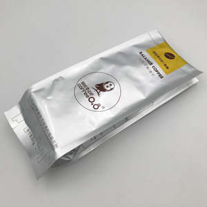 Side Gusset Bag for Coffee/Tea Packaging - <b>Aluminum</b> <b>Foil</b> Laminated Material, Custom Size OEM, High Barrier, Made in Vietnam - Product Image 1