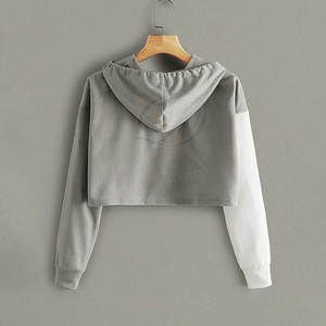 Sudadera con capucha y sudadera sublimada de poliéster para mujer hecha a medida de alta calidad - Product Image 3