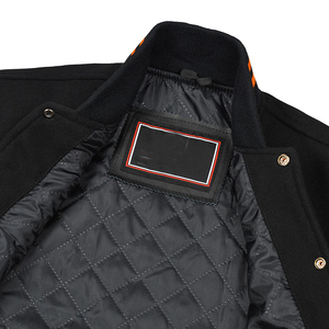 Meilleure édition de vestes universitaires d'hiver pour hommes, en laine de haute qualité, très vendues, style urbain, réversibles, chauffantes, en toile enduite - Product Image 5