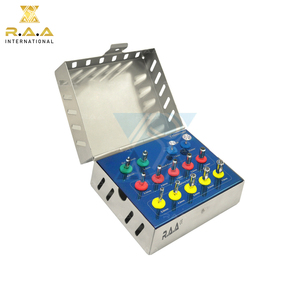 Kit de coupe-tissus dentaire en acier et plastique pour implants, guide de perforation tissulaire, trephine, tournevis hexagonaux, certifié CE Classe I R.A.A. INTERNATIONAL - Product Image 6