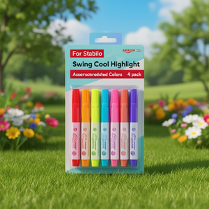 For Stabilo <b>Swing</b> Cool Highlighters Assorted Colors 4-Pack - Product Image 3