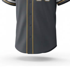 Camiseta de Béisbol Personalizada con Tela Transpirable de Secado Rápido, Corte Holgado para Entrenamiento Deportivo y Uso Diario - Product Image 5