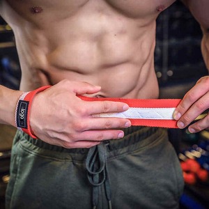 Correas de Gimnasio de Neopreno con Logotipo Personalizado para Hombre, Soporte de Muñeca Multiusos para Levantamiento de Pesas, Peso Muerto y Fitness - Product Image 2