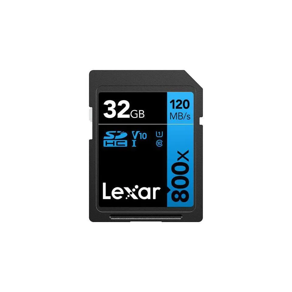 LSD0800032G-BNNNG Lexar High-Performance 800x SDHC/SDXC UHS-I Card BLUE Series