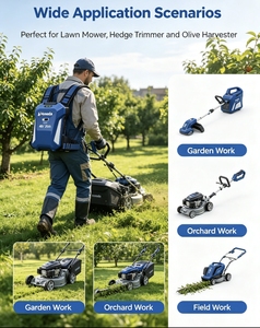 18V 40Ah 背包式锂电池组 720Wh 可充电锂离子电源，适用于无绳花园电锯、修剪机、吹风机等工具 - Product Image 6