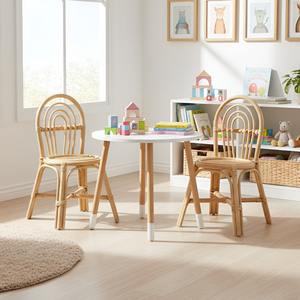 Chaises de fête en rotin pour enfants, essentiels pour les enfants, prix de gros, chaise bébé/enfant en canne durable - Product Image 3