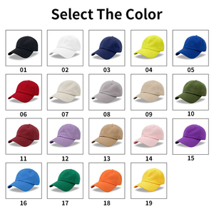 Venta al por mayor de alta calidad de algodón sin estructura gorra deportiva logotipo bordado personalizado suave superior liso sombrero de golf para los hombres de carácter al aire libre - Product Image 4