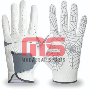 Guante de Golf Premium de Cuero Genuino para Adultos, Piel de Oveja, Color Bronceado, Ajustable para Mano Izquierda, Impermeable, Agarre para Golf, Ropa Deportiva, Venta al por Mayor - Product Image 2