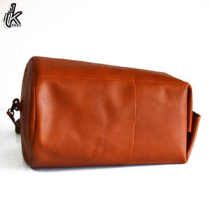 Luxury Genuine leather duffle bag men travel weekender overnight bag - Product Image 3