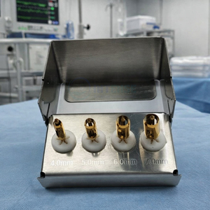 Kit de Punzones para Guía de Implantes Dentales, Manual, de Acero Inoxidable, 4 Piezas, Herramientas Quirúrgicas Profesionales Intensas para Cirugía de Implantes - Product Image 4