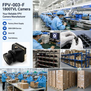 กล้องโดรนอุตสาหกรรม FPV 003 F ความละเอียด 1800TVL 1/2.9 CMOS WDR รองรับแสงน้อย ความหน่วงต่ำ มุมมองภาพ 146 องศา แรงดันไฟฟ้า 5V 40V - Product Image 6