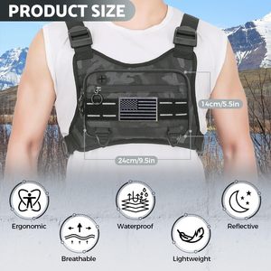 Bolsa Deportiva para Hombre, Resistente al Agua, Ligera, para Correr, con Soporte Integrado para Teléfono, Hecha en Vietnam - Product Image 4