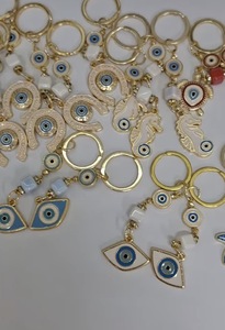 DAFNI <b>BIG</b> PAZAR Alloy Carabiner Keychain with Enamel Gold Finish Various 3D Shapes Unique Enamelled Tips Embossing Printing - Product Image 5