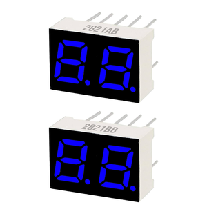 2821ab 2281ab 2821bb 2281bb màu xanh 0.28 inch cathode chung/Anode hai chữ số bảy đoạn dẫn hiển thị Ống - Product Image 1