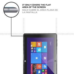ฟิล์มกันรอยหน้าจอ ANTISHOCK สำหรับแท็บเล็ต Xoro PAD 10W6 การป้องกันที่ได้รับการปรับปรุง - Product Image 4