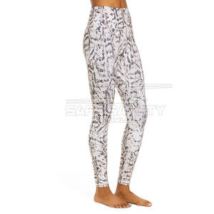 Nuevo diseño de cintura alta entrenamiento impreso mujeres Yoga Legging de alta calidad Fitness Legging para la venta - Product Image 4
