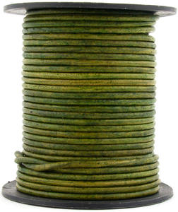 Cordón de Cuero Genuino con Acabado Mate de 1mm 2mm 3mm, Teñido a Mano, Forma Personalizada, Color y Tamaño a Medida, Accesorios de Joyería de Lujo, Venta al Por Mayor - Product Image 3