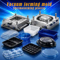 Servicio de Termoformado al Vacío de Plástico Personalizado, Termoformado de Piezas Grandes y Gruesas de ABS, PP, HDPE, PVC, PC