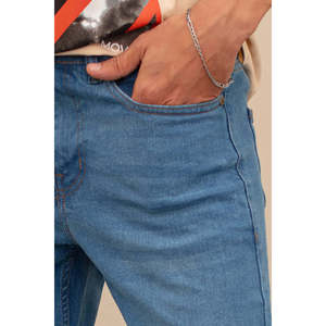 กางเกงยีนส์เดนิมแบบกำหนดเองผู้ผลิตผ้าเดนิมพิมพ์ลาย - Product Image 3
