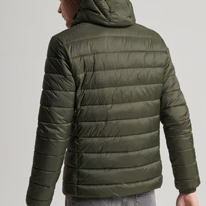 <b>Top</b> Selling <b>Men's</b> Winter Puffer Jacket with Custom Logo on Front Waterproof & Eco-Friendly Bubble Design High Street Style - Product Image 3