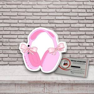 Plateau à cils en acrylique en forme de cœur rose personnalisable, thème amour, pour téléphone et extensions de cils, outil de beauté à marque privée - Product Image 2