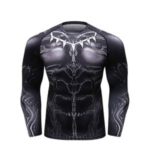 Fitness Wear New Design Hot Sale Swimming Wear Light Weight <b>Men</b> Rash Guard Breathable <b>Long</b> <b>Sleeve</b> All Sizes <b>Men</b> Rash Guard - Product Image 3