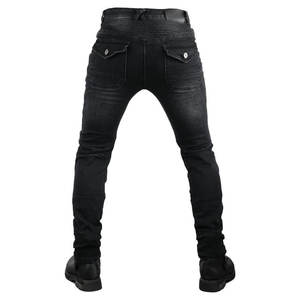 Talla XL Logotipo personalizado Racing Team Denim Moto Pantalón Top Gear Mejor armadura protectora Transpirable Protección Moto Pantalones Venta - Product Image 2