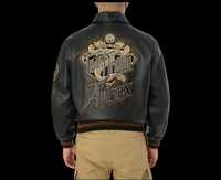 Nueva Edición Especial de Chaquetas de Motociclista para Hombre, Primavera-Verano, Tallas Grandes, Resistentes al Viento, Ecológicas, de Piel de Vaca Genuina, con Cierre