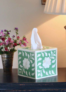 Direct Factory Luxury Wood Bone Inlay Tissue Box High Quality Tabletop <b>Napkin</b> Storage Holder for Home Office Wedding <b>Parties</b> - Product Image 2