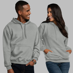 Sudadera con Capucha de Forro Polar Suave 100% Algodón, Sudadera Térmica Extra Gruesa para Parejas - Product Image 1