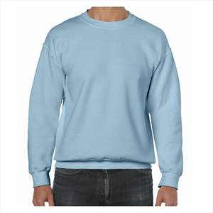 Sudadera Unisex de Invierno, Cuello Redondo, Color Sólido, Hombros Caídos, Estilo Holgado, Informal, Personalizada, de Algodón y Felpa con Bolsillo - Product Image 5