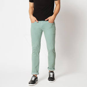 กางเกงยีนส์ขายาวสำหรับผู้ชายสไตล์ไม่เหมือนใครกางเกงยีนส์สำหรับผู้ชายออกแบบเองได้ตามต้องการ - Product Image 5