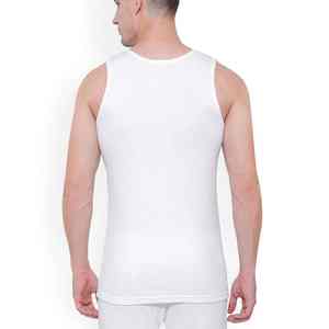Custom <b>Men's</b> Breathable Polyester Gym Tank Top Athletic Fit Sublimation Training Streetwear Vest - Product Image 3