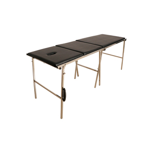 เตียงตรวจโรคแบบพับได้พร้อมพนักพิงปรับระดับได้สำหรับคลินิก โรงพยาบาล และโต๊ะตรวจทางการแพทย์ - Product Image 6