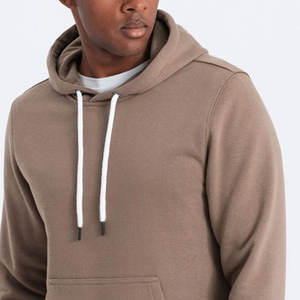 Vêtements décontractés à manches longues pour hommes, sweat-shirt uni teint, 100% polyester, nouveau style de sweat-shirt pour hommes - Product Image 6