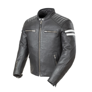 Men's Genuine Black & Orange Leather Racing Motorbike Jacket Having Protections Windproof Riding Motorcycle Jacket For Men - Product Image 5