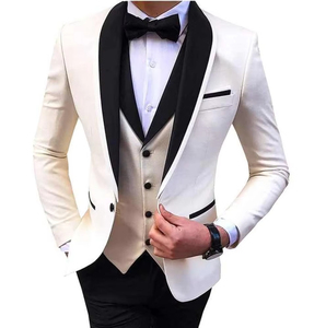 Traje Clásico para Hombre, Corte Entallado, Traje de Novio para Boda, Abrigo Formal, Pantalón, Trajes de Novio al por Mayor, Precio Económico, Abrigo Negro - Product Image 3