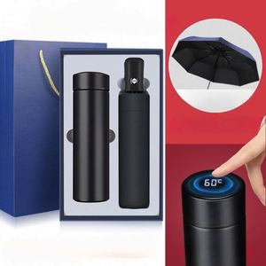 Sets de Regalo Empresariales al por Mayor: Taza Térmica de 500 ml y Paraguas Automático con Impresión de Logotipo Personalizado, MOQ Bajo - Product Image 4