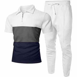 Ensemble de survêtements pour hommes de haute qualité avec logo imprimé à l'écran, survêtements de sport, ensemble de survêtements 2 pièces, survêtements téléchargés par Dress Sports - Product Image 4