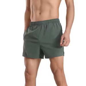 กางเกงขาสั้นระบายอากาศได้ดีปรับแต่งได้แบบแห้งเร็วสำหรับใส่ชกมวยกางเกงวิ่งออกกำลังกายเล่นฟิตเนสฤดูร้อนแนวสตรีทแบบลำลอง - Product Image 5