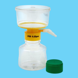 Laboratoire stérile de laboratoire d'emballage individuel de filtration sous vide de PES de 500ml 0.22um d'Inde - Product Image 1