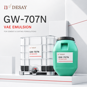 Latex copolymère VAE GW-707N de qualité industrielle pour revêtements imperméables à base de ciment, revêtements muraux et panneaux PVC - Product Image 1