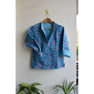 Veste matelassée réversible pour femmes et filles, style bomber, blazer, manteau formel, à capuche, en coton, taille XL, automne, printemps, hiver - Product Image 6