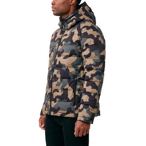 OEM personnalisé hommes surdimensionné Sport Shell rembourré bulle matelassé doudoune veste d'hiver en laine à capuche - Product Image 3