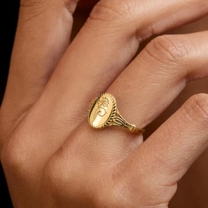 Anillo de latón minimalista moderno de calidad de exportación para joyería de moda juvenil anillo de latón disponible al mejor precio - Product Image 5