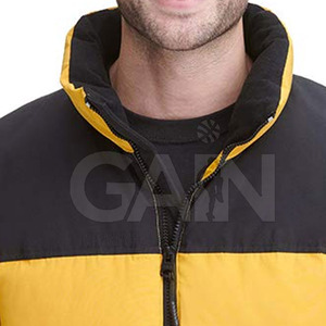 Veste matelassée à capuche pour homme, tendance, pour l'extérieur, logo personnalisé sur le devant, haute qualité, respirante, écologique, veste d'hiver - Product Image 6